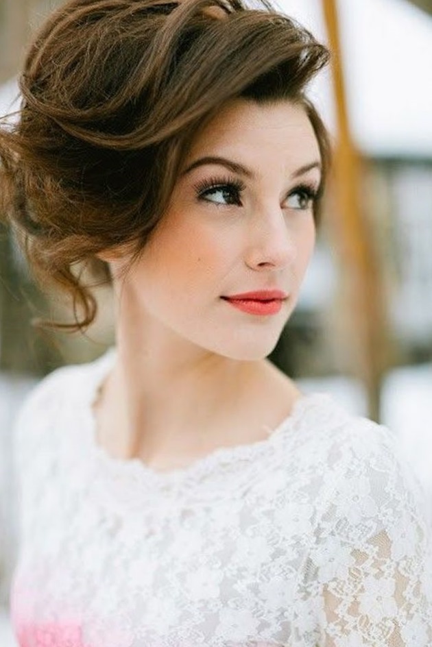 Свадебные прически на каре Свадебные прически на каре