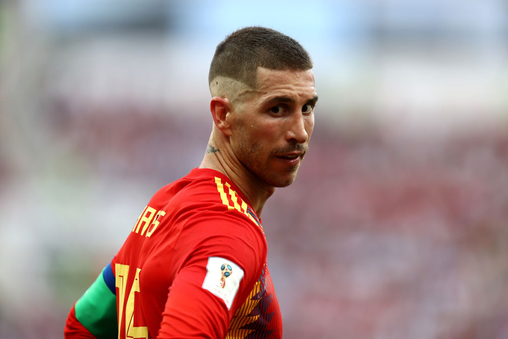 Прическа Серхио Рамоса 2022 - новая стрижка футболиста