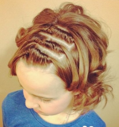 Детские прически на короткие волосы Детские прически на короткие волосы