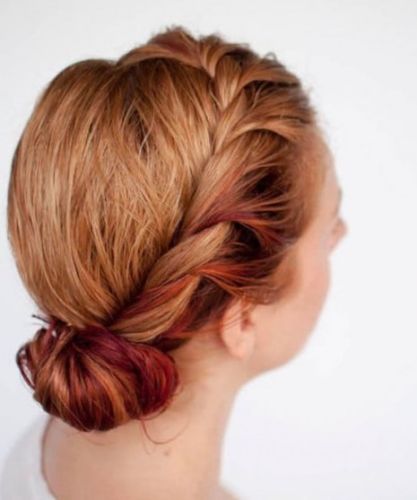 Легкие прически на средние волосы за 5 минут самой себе Легкие прически на средние волосы за 5 минут самой себе