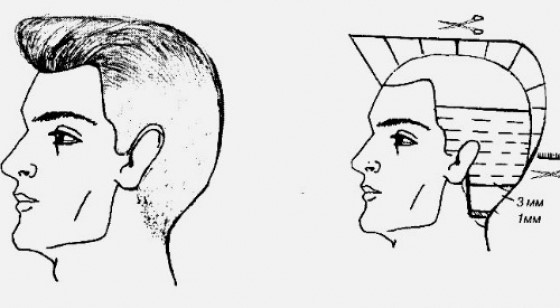 Как укладывать мужскую прическу британка