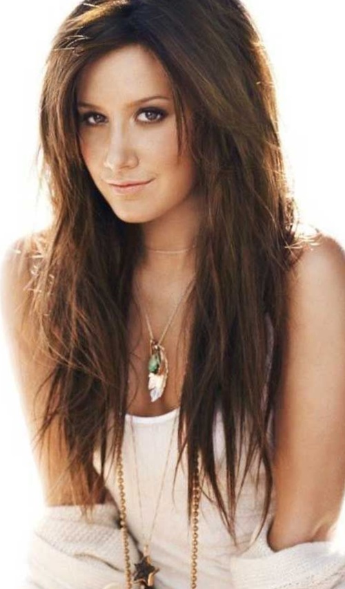 Стрижка лесенка на длинные волосы Стрижка лесенка на длинные волосы