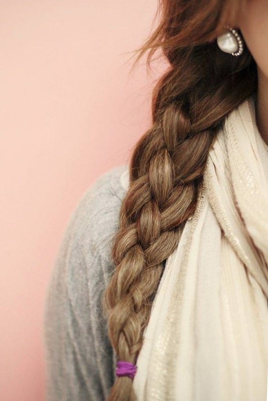 Коса из 4 прядей Коса из 4 прядей