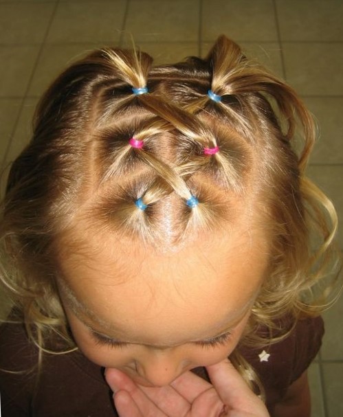 Детские прически на короткие волосы Детские прически на короткие волосы