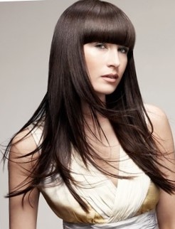 Женская стрижка на длинные волосы Женская стрижка на длинные волосы