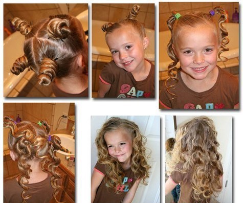 Прически на выпускной в детский сад Прически на выпускной в детский сад