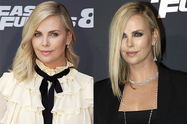 Обворожительные прически и стрижки Шарлиз Терон