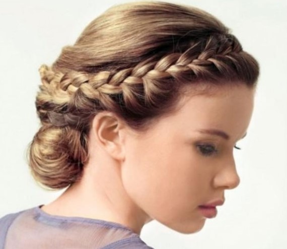 прически с косами на средние волосы прически с косами на средние волосы