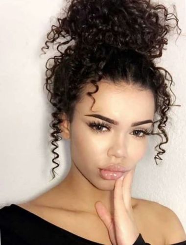 прически на кудрявые волосы прически на кудрявые волосы