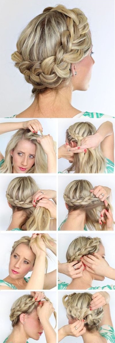 прически из кос прически из кос