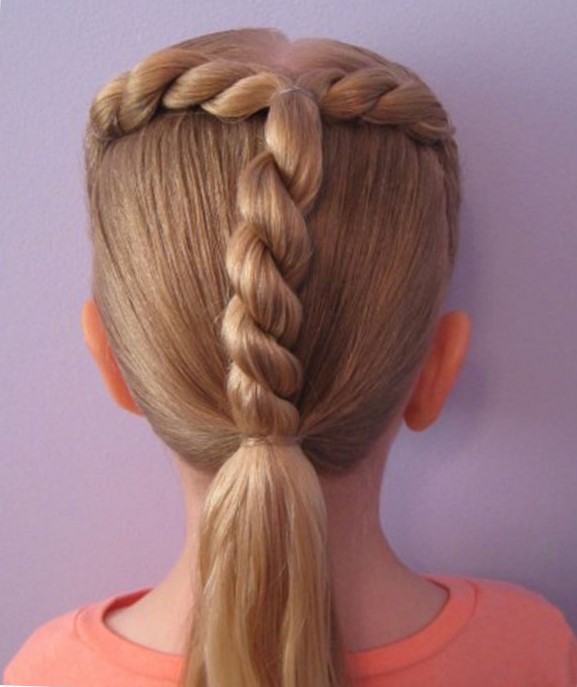 Самые простые прически для девочек в школу Самые простые прически для девочек в школу