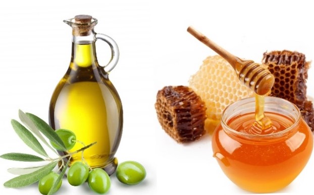 Маска для волос с медом и маслом Маска для волос с медом и маслом