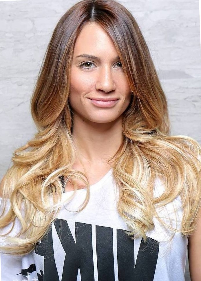 Классическое омбре Классическое двутональное окрашивание волос в стиле омбре