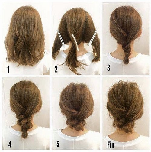 легкие прически на средние волосы за 5 минут легкие прически на средние волосы за 5 минут