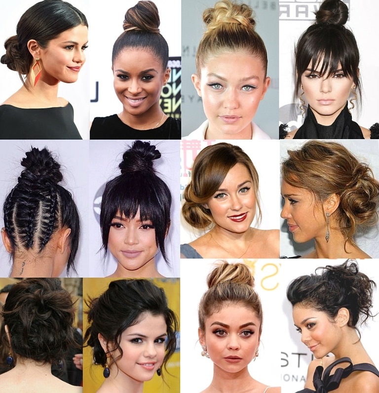 прическа пучок на длинные волосы прическа пучок на длинные волосы