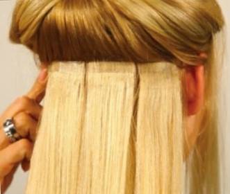 Все о ленточном наращивании волос - технология наращивания