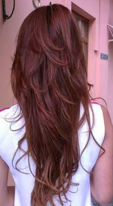 Стрижка лисий хвост на длинные волосы Стрижка лисий хвост на длинные волосы