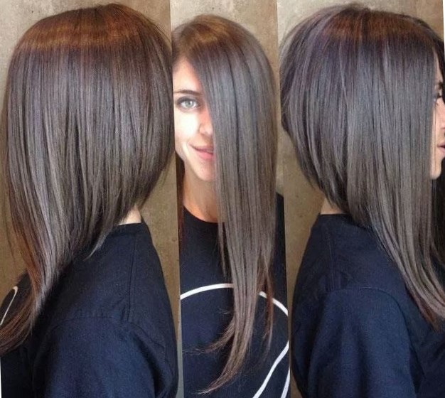 Красивая стрижка боб на длинные волосы Красивая стрижка боб на длинные волосы