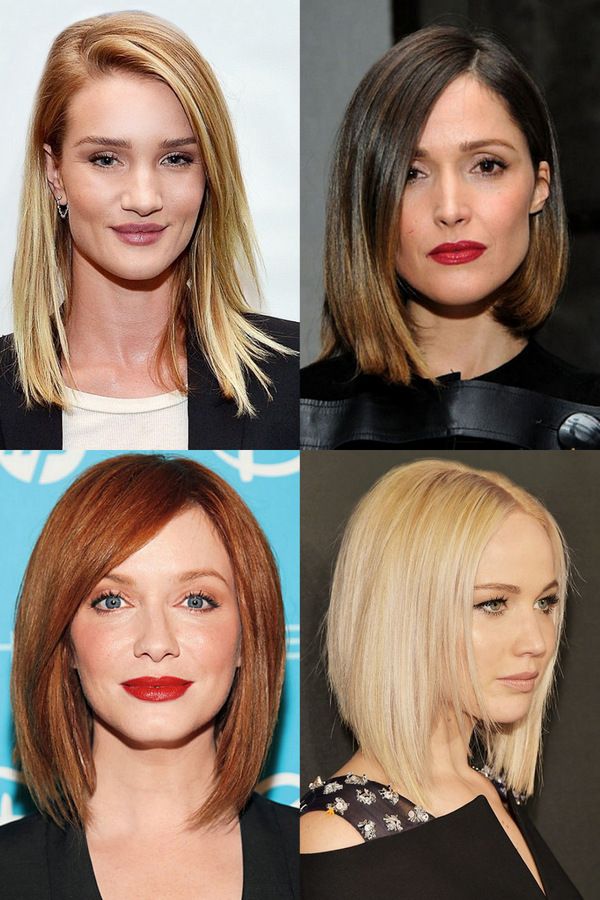 Женские стрижки на средние волосы без челки 2022 - фото, виды причесок