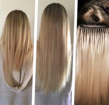 Как делают наращивание волос Как делают наращивание волос