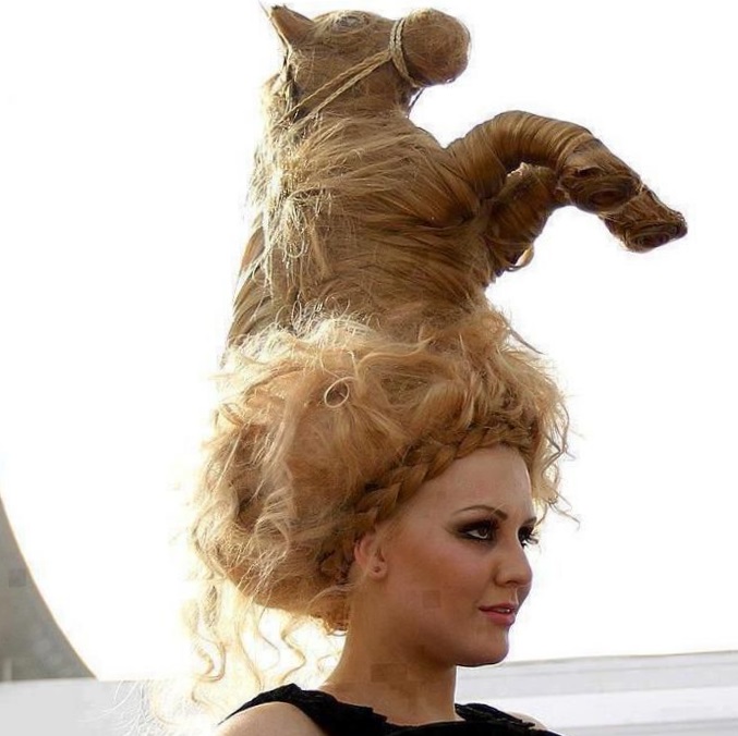 Смешные прически Смешные прически