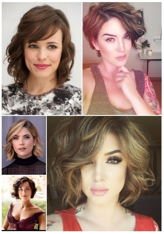 Красивые вечерние прически на короткие волосы - фото пошагово