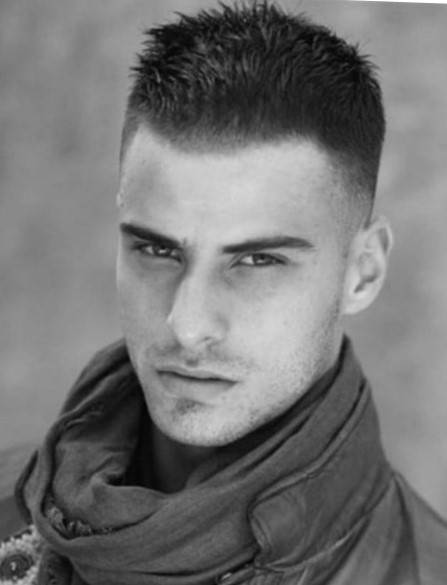 Ежик - мужская стрижка на короткие волосы Ежик - мужская стрижка на короткие волосы