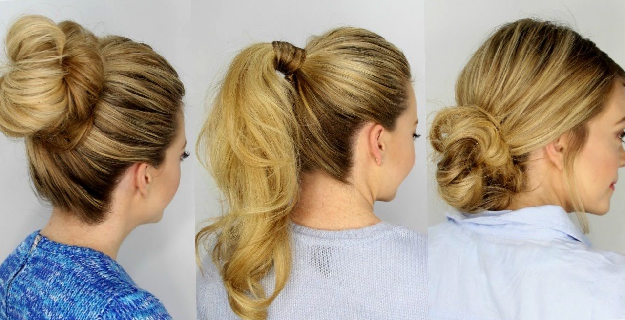 Легкие прически на каждый день Легкие прически на каждый день