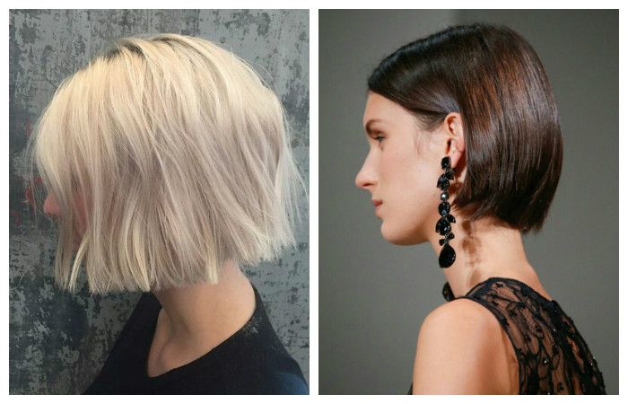 Женские стрижки на средние волосы без укладки