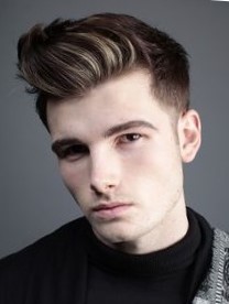Помпадур - мужская стрижка на короткие волосы Помпадур - мужская стрижка на короткие волосы