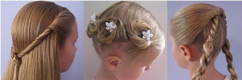 легкие прически для девочек легкие прически для девочек