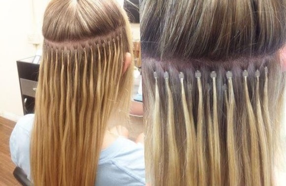 Виды наращивания волос - холодное наращивание Виды наращивания волос - холодное наращивание