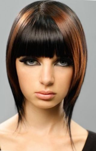 Креативное блочное окрашивание волос Креативное блочное окрашивание волос