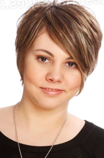 Короткие стрижки для полных женщин Короткие стрижки для полных женщин