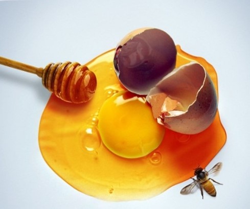 Медовая маска для волос с яйцом Медовая маска для волос с яйцом