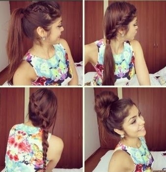 Как сделать прическу в школу Как сделать прическу в школу