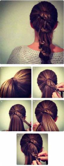 легкие прически для девочек легкие прически для девочек