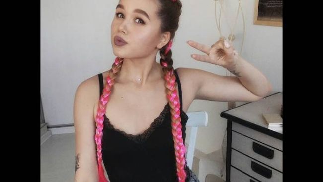 Картинки по запросу французские косы с канекалоном