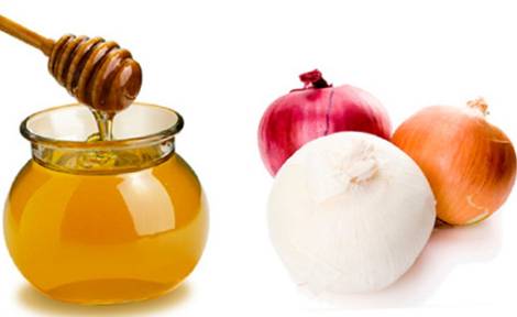 Маска для волос с луком и медом Маска для волос с луком и медом