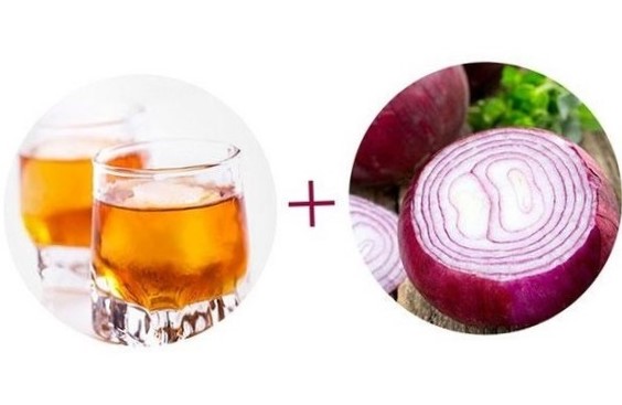 Луковая маска для волос с коньяком Луковая маска для волос с коньяком