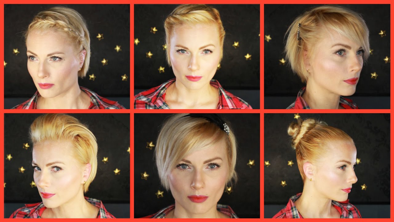 Простые прически на короткие волосы для женщин Простые прически на короткие волосы для женщин