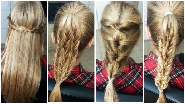 прически на длинные волосы для девочек прически на длинные волосы для девочек