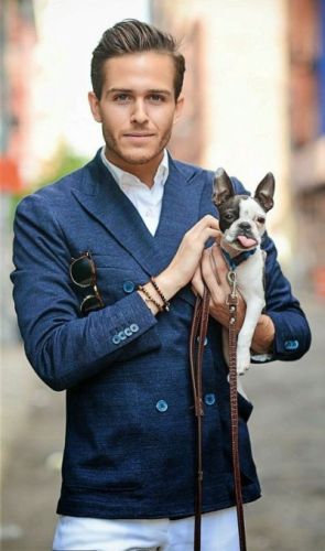 Мужские прически с зачесом назад - фото, название