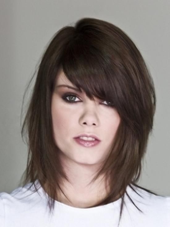 Женские стрижки на средние волосы без укладки
