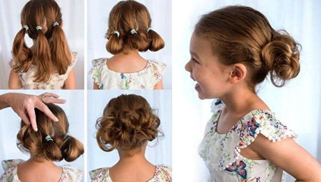 Идеи красивых причесок в школу для девочек - укладки за 5 минут
