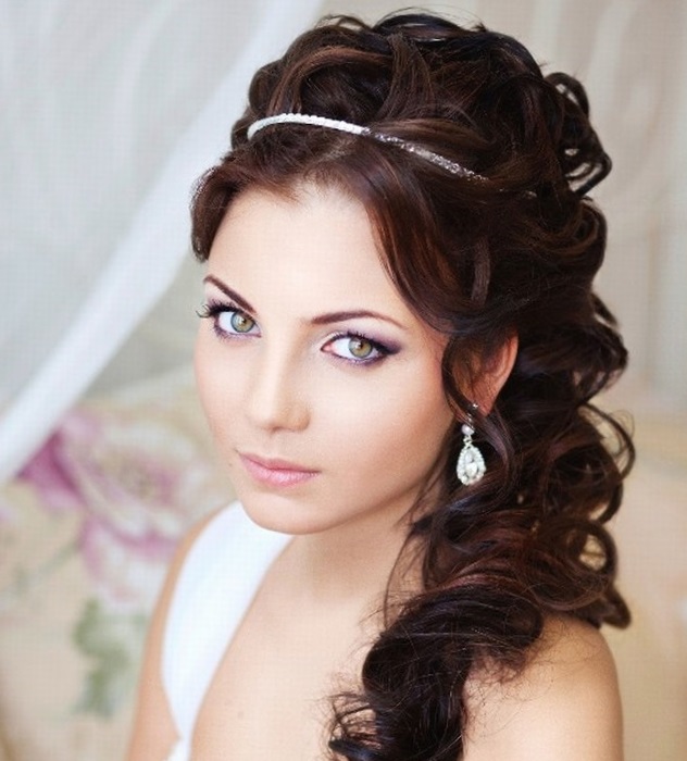 Прически с локонами на средние волосы Прически с локонами на средние волосы