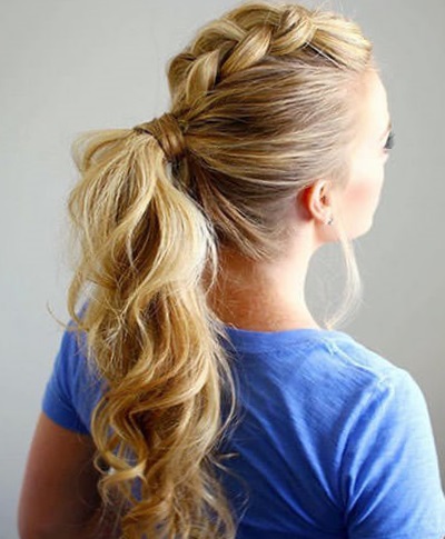 Легкие прически на каждый день Легкие прически на каждый день