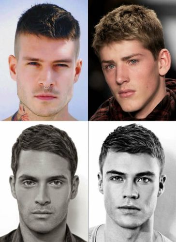 Мужские стрижки на жесткие волосы - фото причесок