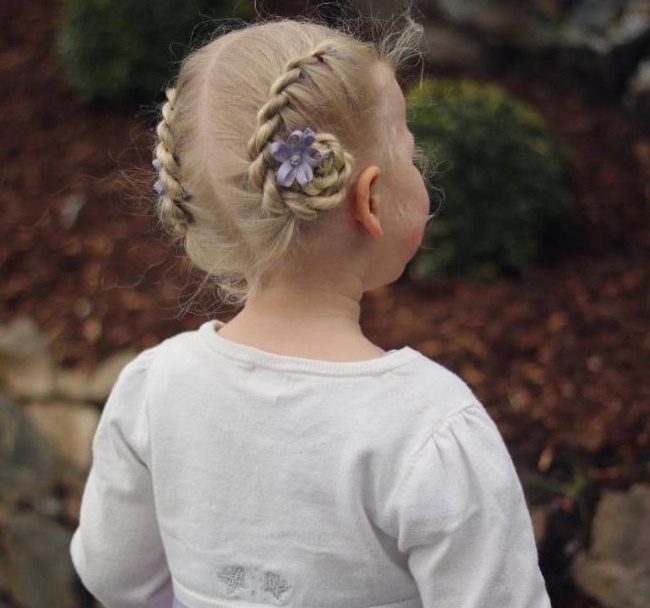 Модные прически для девочек Модные прически для девочек