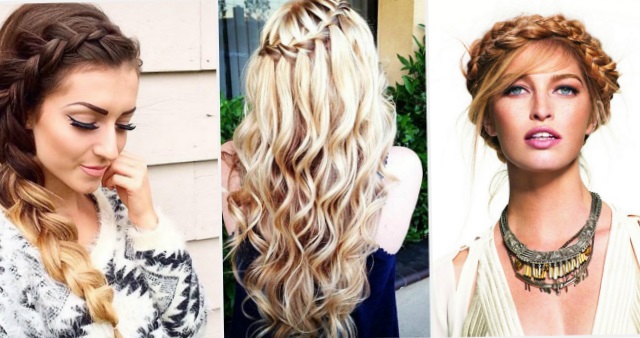 модные прически на длинные волосы 2017 с косами модные прически на длинные волосы 2017 с косами